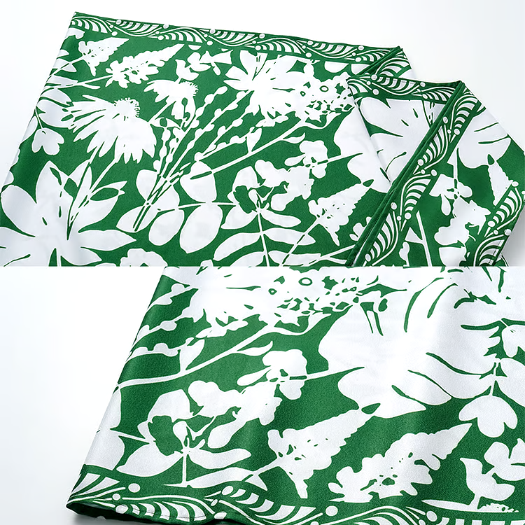 Sling Shadow of Trees Printed One Piece Swimsuit Set