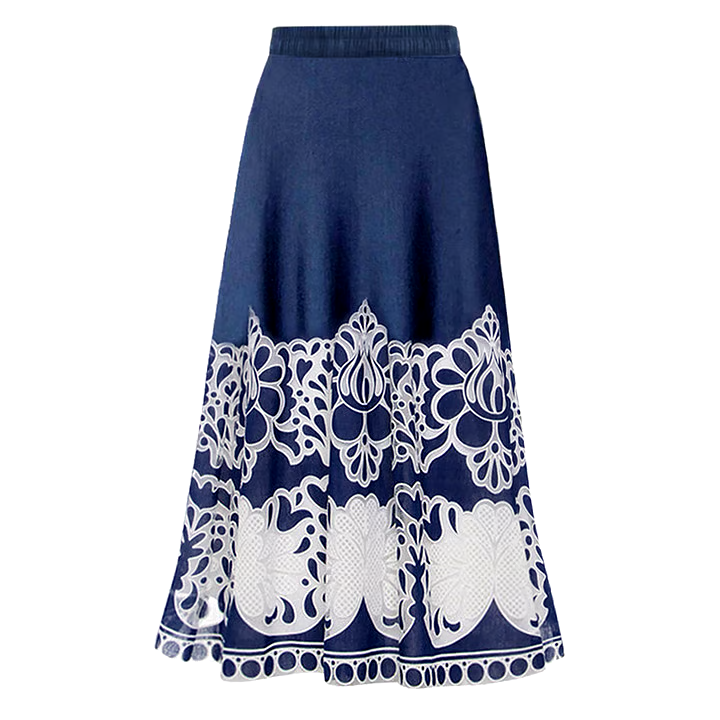 Printed one-piece swimsuit set