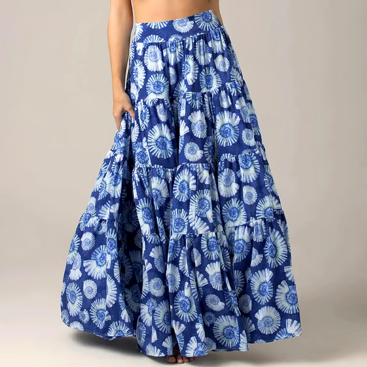 Ruffle Floral print Two Piece Swimsuit Set