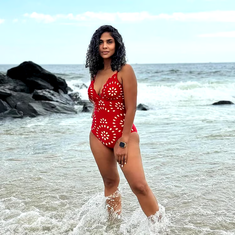 DBVACAY Laser Cutting Flower Hollow Swimsuit