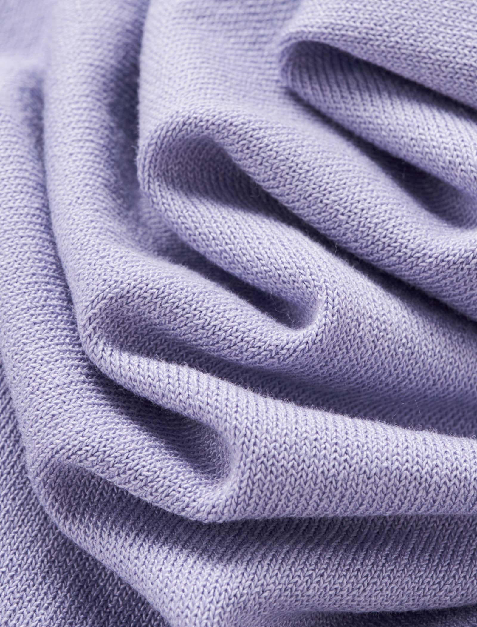 V-Neck Cable-Knit Short Sleeve Top