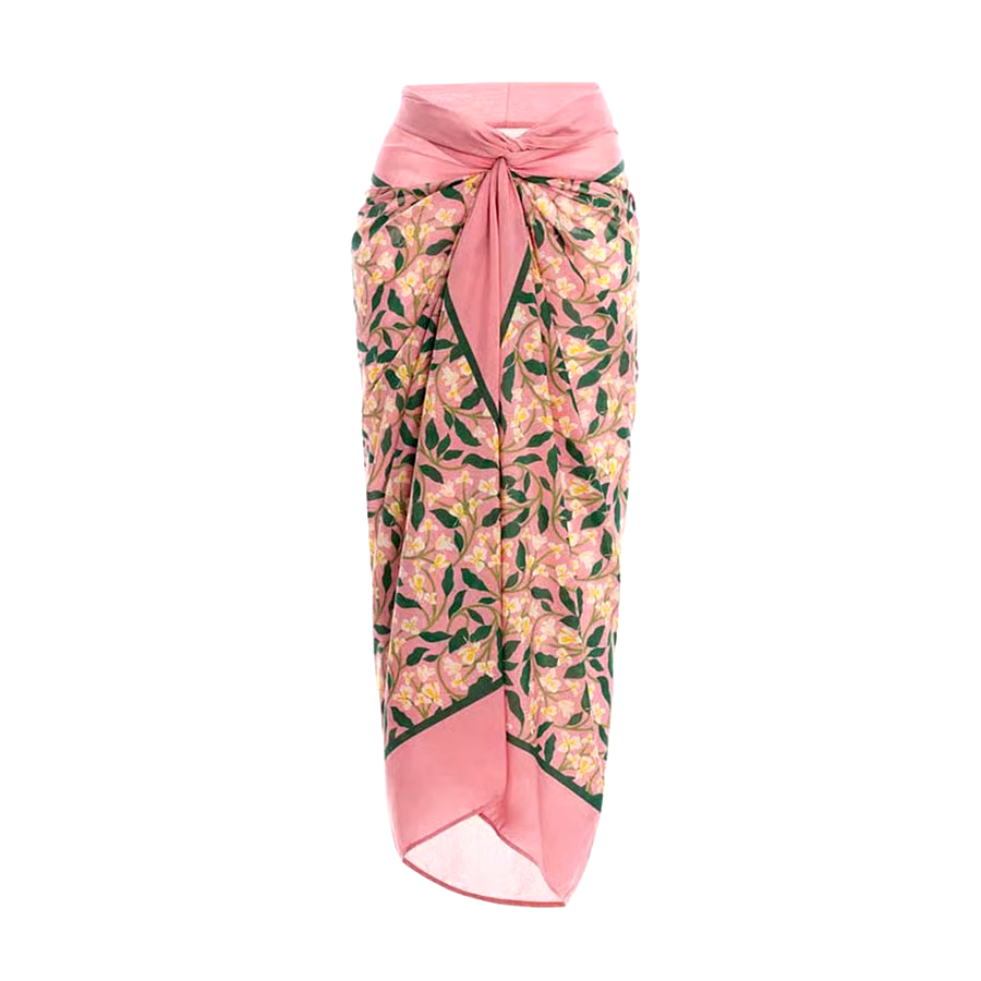 Lily Of The Valley High Waist Swimsuit Set