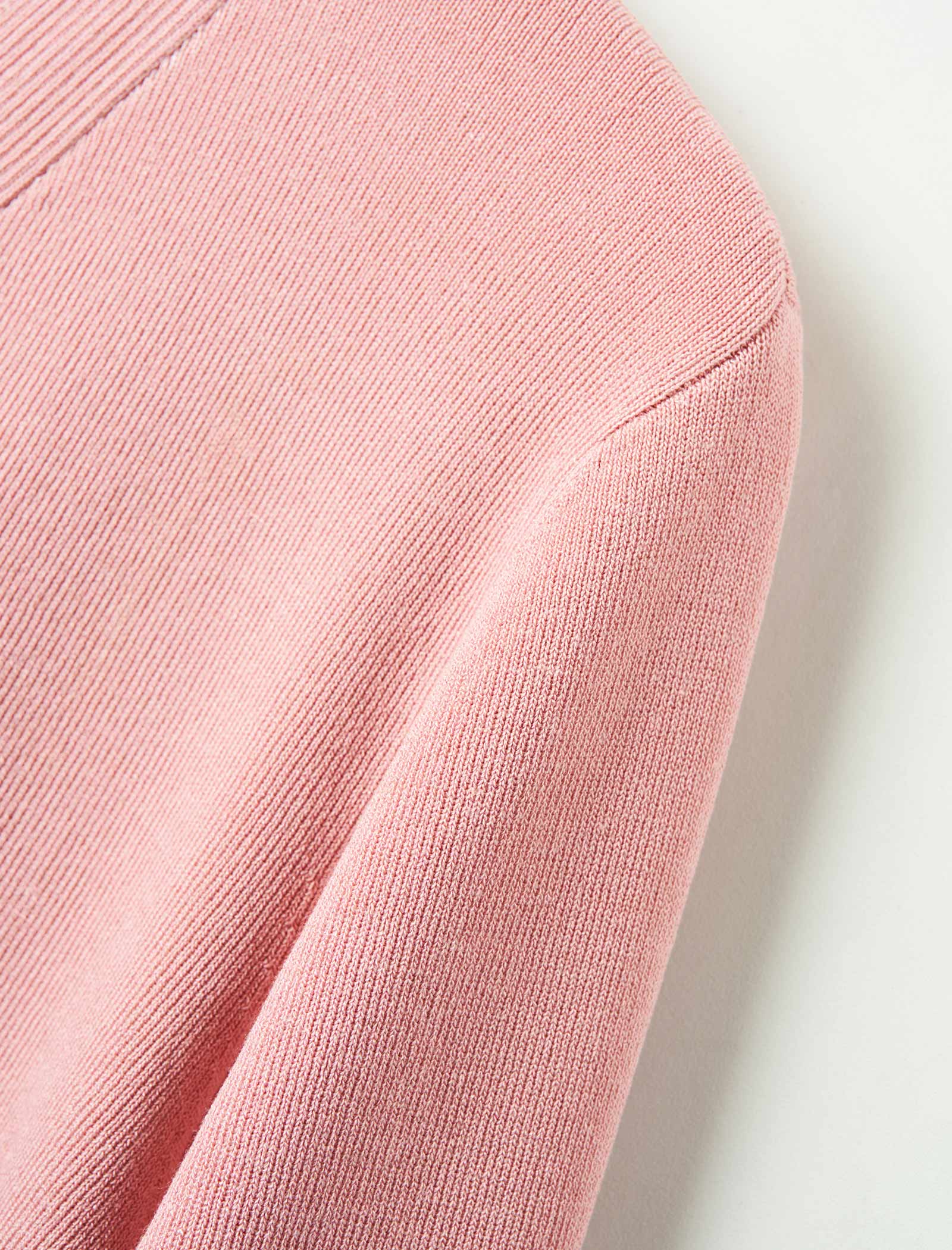 V-Neck Twisted Detail Knit Top