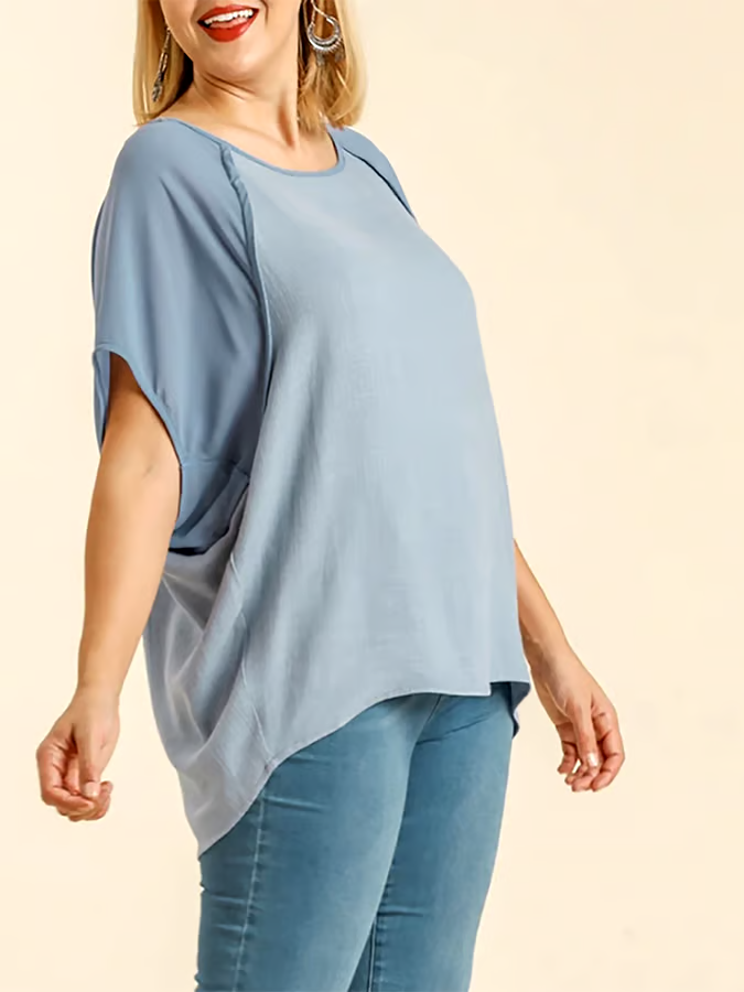 Women's Summer Cotton&Linen Short-Sleeved T-Shirt