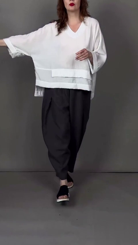 Women'S Casual Solid Color Cotton And Linen Two-Piece Suit